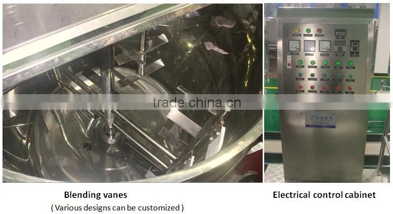 1000L Multi-functional shampoo mixing machine