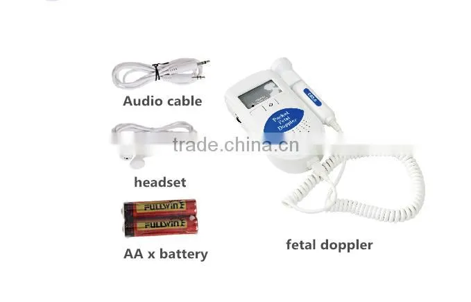 Pocket Fetal Doppler /Backlight LCD CE and FDA Certificate