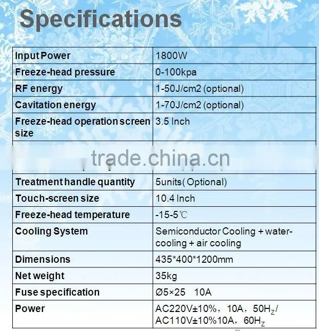Fat Freezing Machine