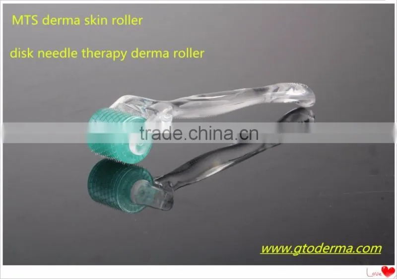 Lowest price MTS derma skin roller disk needle therapy derma roller