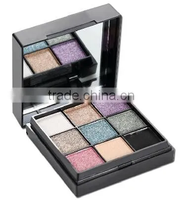 9 colors private label eyeshadow palette