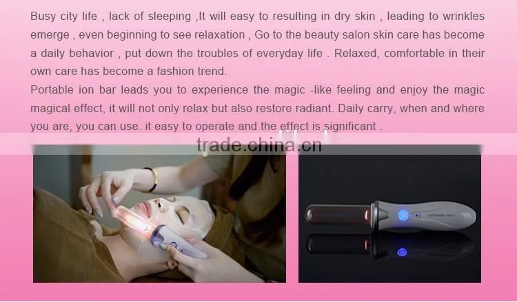 Ion magic plasma waves wand wrinkle remover wand with CE and RoHS