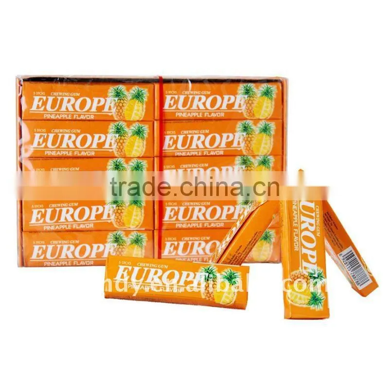 5pcs stick europe chewing gum