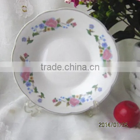 restaurant white plates,unbreakable microwave safe dishes ,porcelain plate