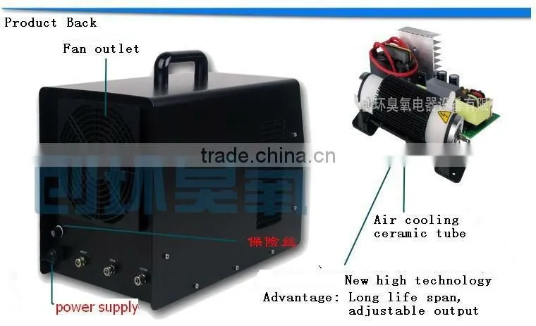 CE 3g 5g 6g 7g 220V CH-BP portable ozon generator / ozon luftreiniger