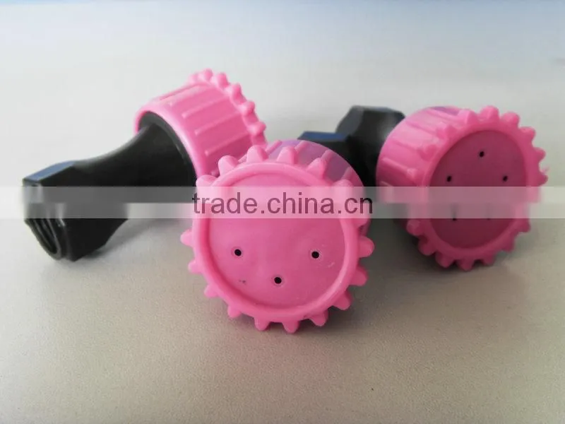 flower sprayer nozzle with outer thread