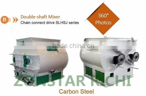 1-30t/h Poultry feed mixer/animal chicken feed mixing machine/cattle small feed mill mixer price for sale
