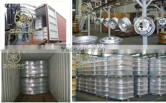 trailer steel wheel rim trailer cover