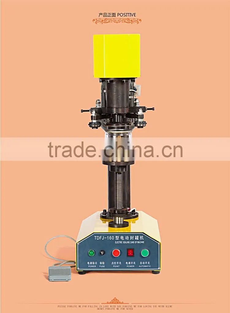 aluminum cap bottle sealing machine/water bottle capping machine