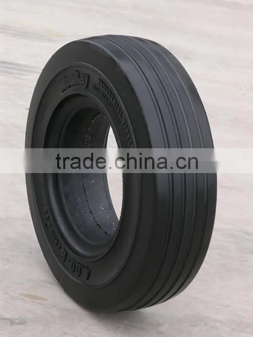 Well-reputed Airport 4.00x8 Non Marking Solid Tires With Good Price