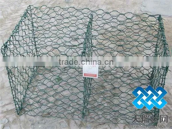 gabin basket/ galvanized gabion mesh/gabion galfan/gabion
