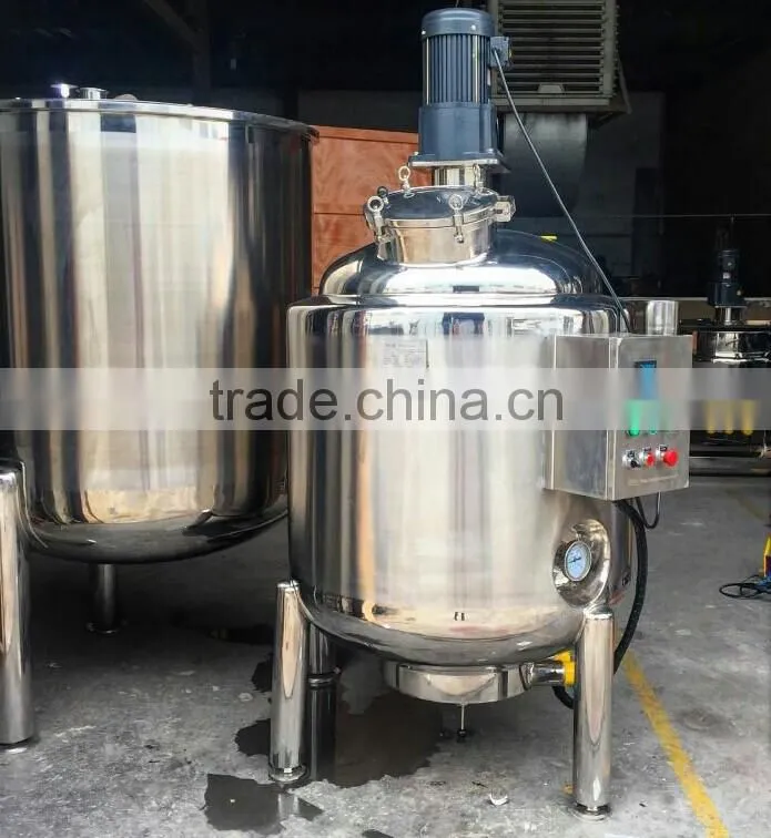 stainless steel vacuum mixing machine for cosmetic