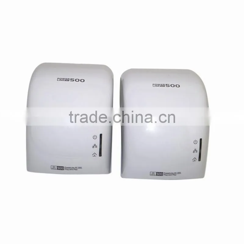 New products 500Mbps mini powerline extender network tool kit powerline adapter EU