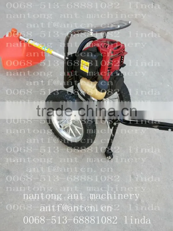2014 hot sale in Korea/chinese brush cutter/family use brush cutter with wheels