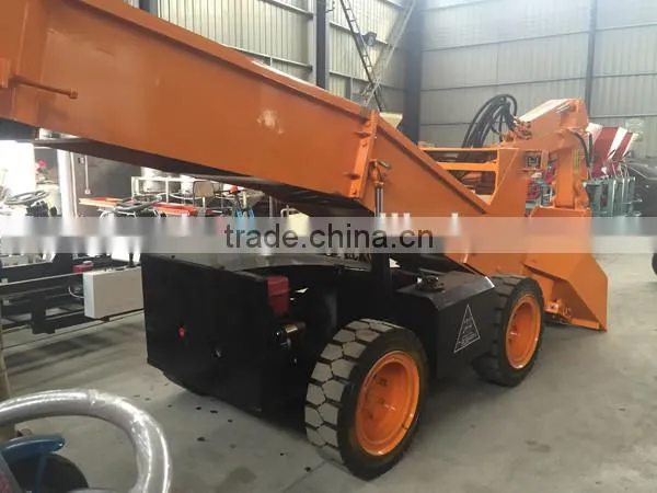 Long service life tunnel underground mining loader for coal mine