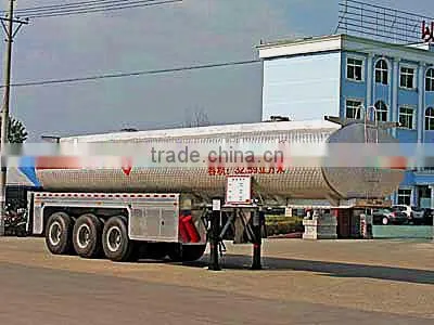 3 axles chemical semi-trailer truck supplier
