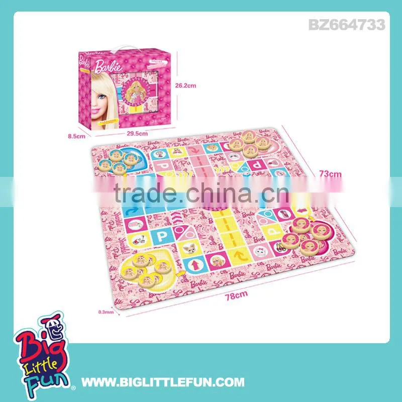 Alphabet letter kid mat,ludo board game mat