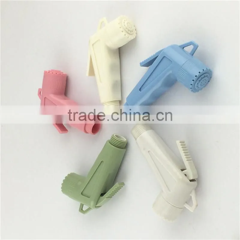 plastic type bidet spray shower with stainless steel hose