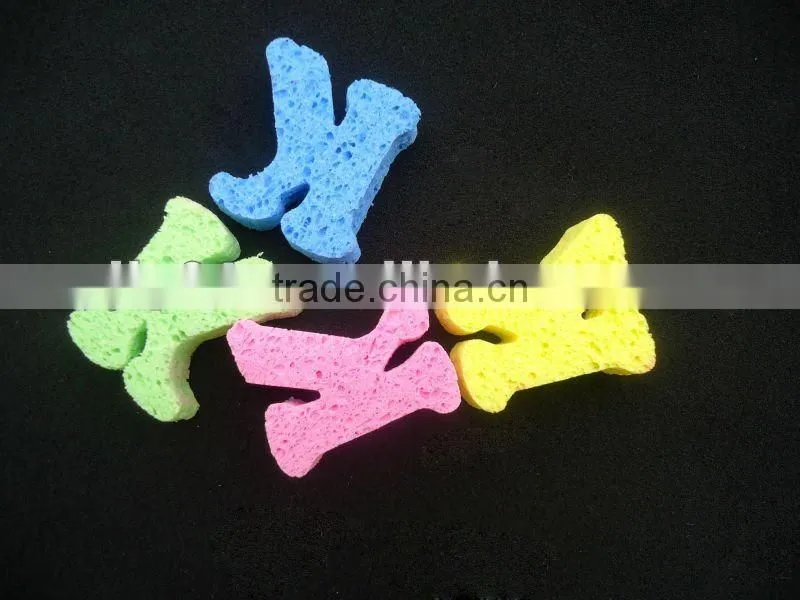 2015 Funny Baby Bath Sponge Toy