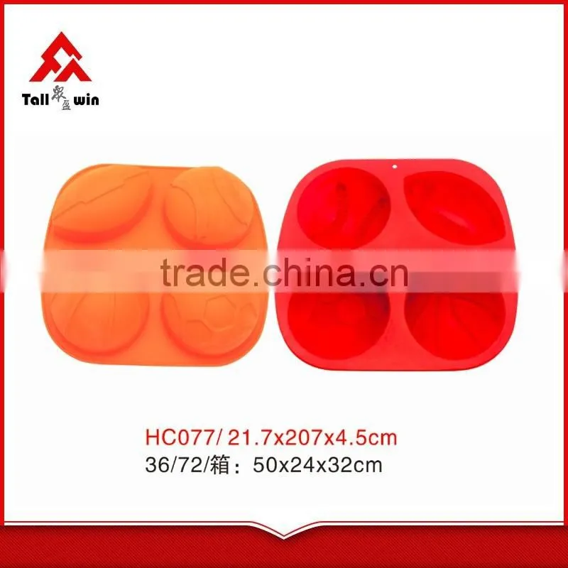diverse flower shape silicone cake molds