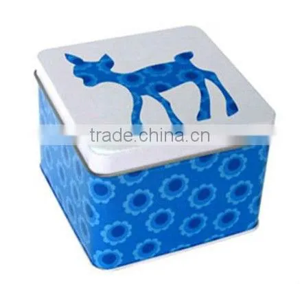 Semi-automatic square can lid print compound equipment