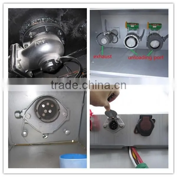 44000liters aluminum 5454 tank fuel tank semi-trailer