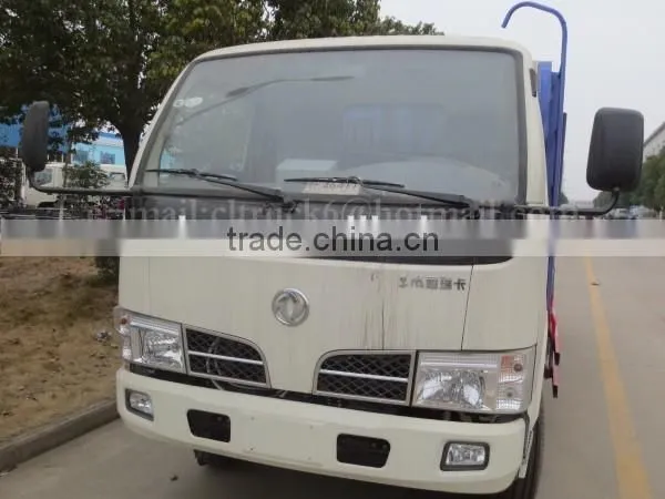 95 hp 4*2 DONGFENG mini garbage compactor 4 m3