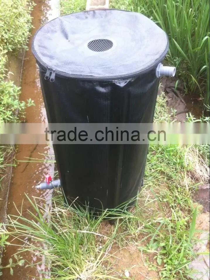 50GALLON/55GALLON/66GALLON Portable flexible collapsible Rain barrel/ WATER BUTTS
