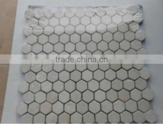 Hot Quality Marfil Cream Marble Mosaic Tiles