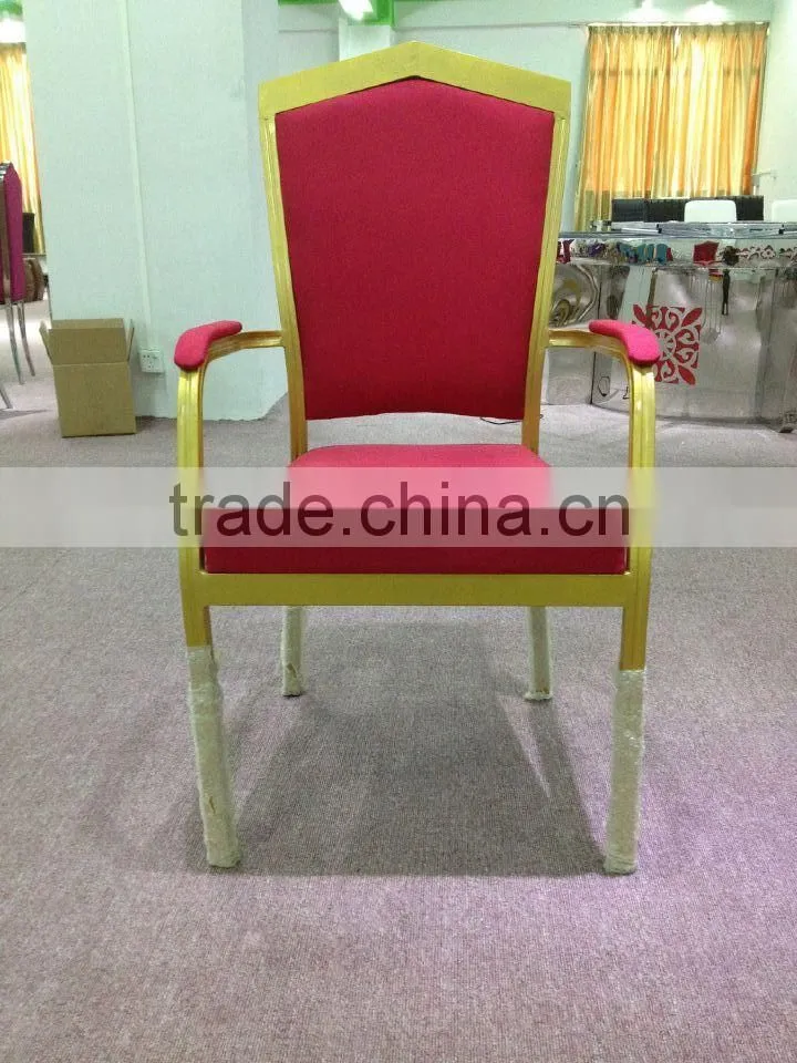 wholesale chair banquet stacking banquet chair hotel chair with arm