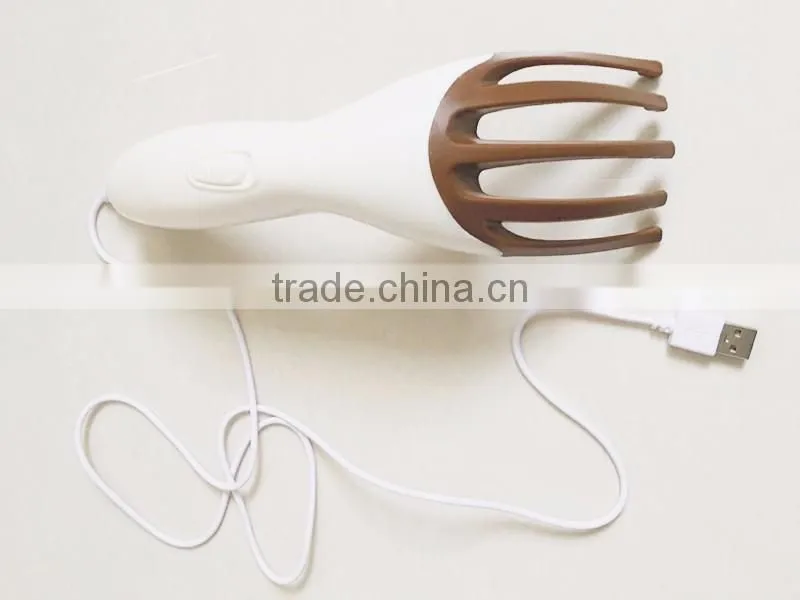 Multi-functional Beauty Five Claws Electric Massager For Head/Body,Mini USB Charge Handheld Head Personal Massager For Wholesale