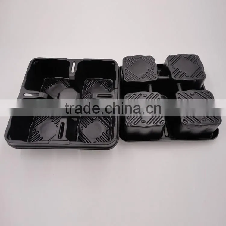 Customized Clear PET Plastic Food Fruit Clamshell Blister Packaging Box