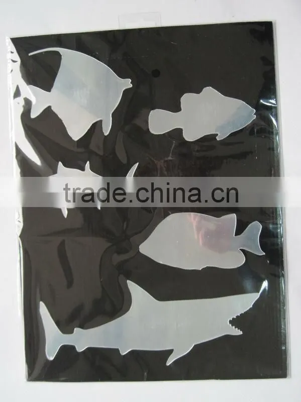 Fish Design Room Decoration Mirror Nursery Wall Stickers Decals