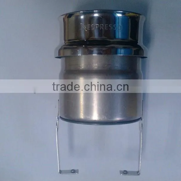 Milk frother inner pot with heater