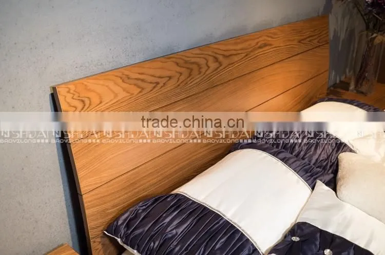 Latest Contemporary Wooden Platform Bed Designs Included Queen Size B-815