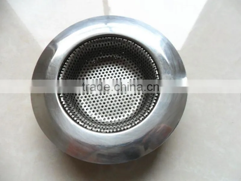 Bathroom shower bathtub and kitchen stainless steel punching floor drain