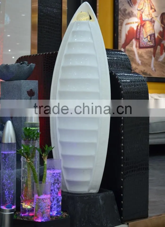 indoor led fiberglass waterfall screen