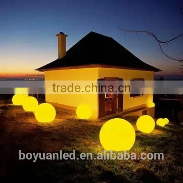 Color Changing Remote Control Rechargeable LED big christmas balls
