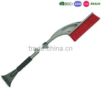 3 in 1 multifunctional telescopic snow brush with foam grip