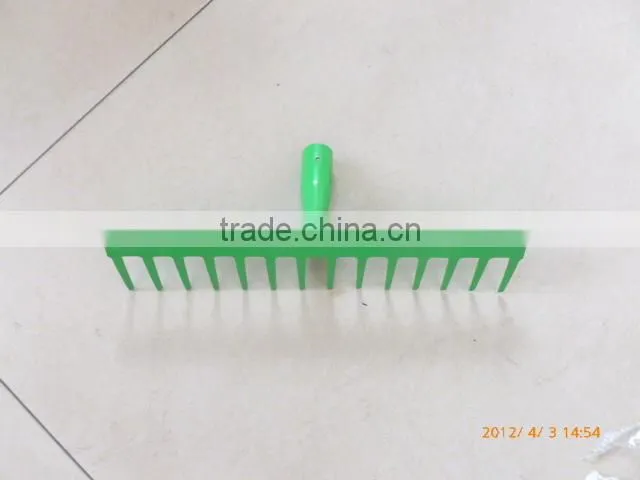 garden tools 12 teeth carbon steel rakes