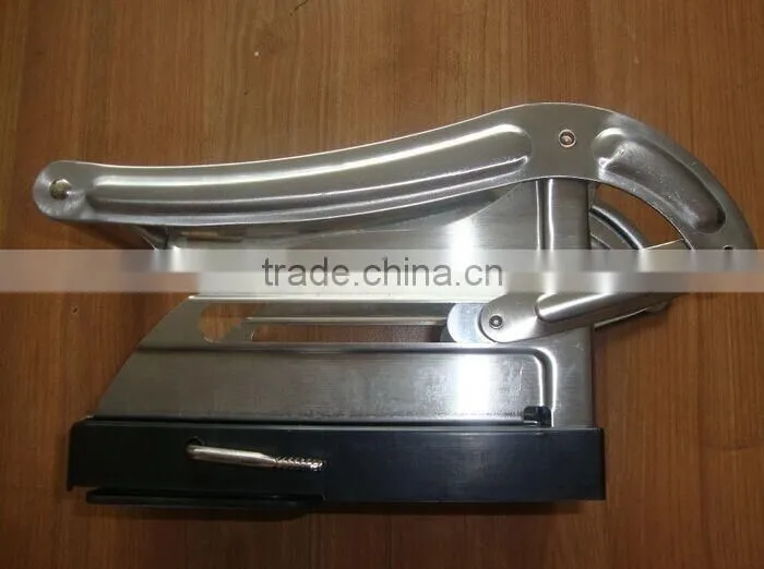 Manual potato french fry cutter machine