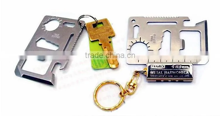 2016 fashion Outdoor camping army card knife credit card knife card