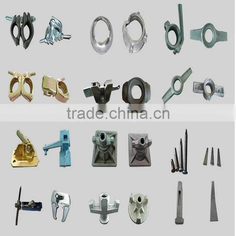 Forged 48.3mm steel fixed/swivel coupler/clamp for scaffolding