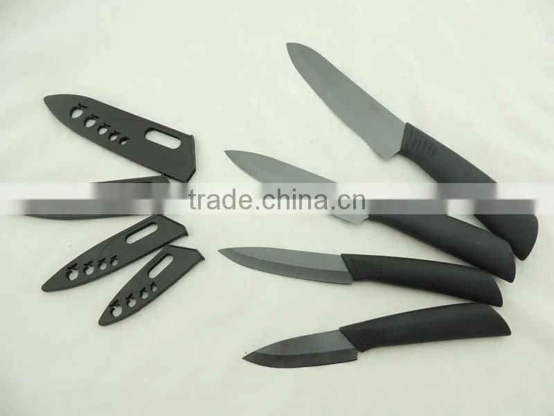 2017 Household Eco-Friendly Anti-Slip Ceramic Knives Set
