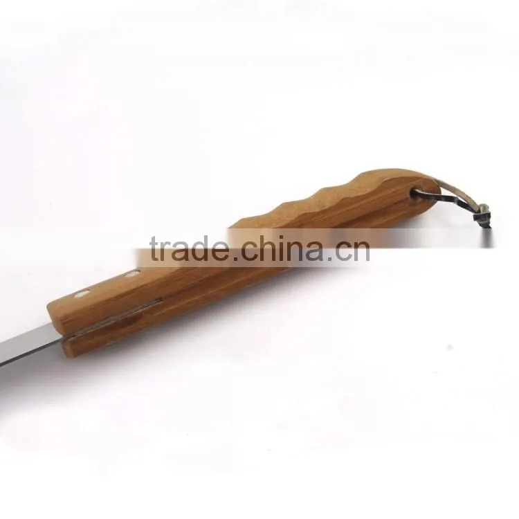 Stainless steel slotted turner