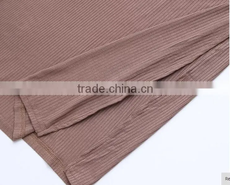 Summer Kendel Style Sexy Sheath Dress Women Turtleneck Tank Split Dress