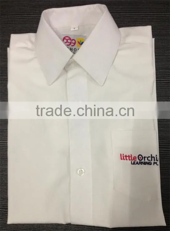 Girls boys shirts school uniform shirts white schools shirts for kids
