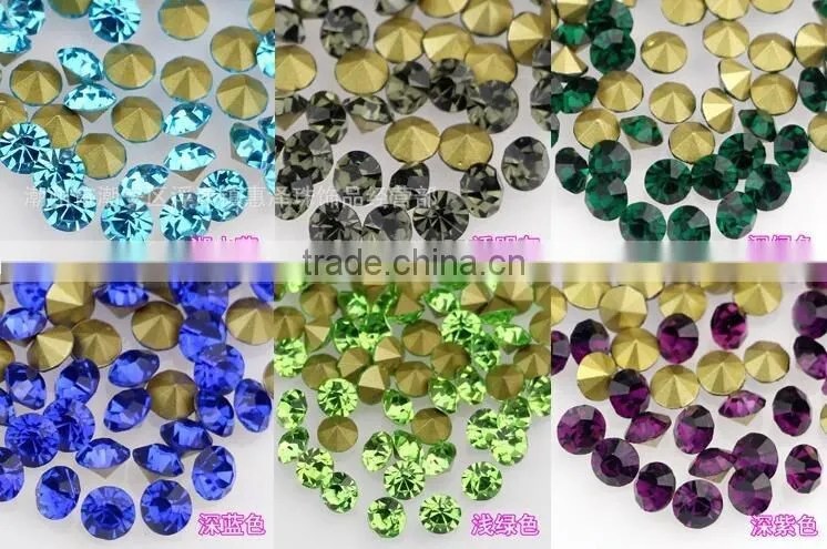 China pink opal rhinestone for wedding decoration wholesale