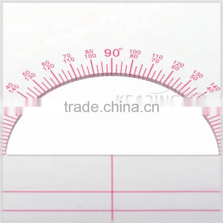 Kearing brand french curve ruler 1.2mm thickness sandwich line curve ruler for fashion design#6404