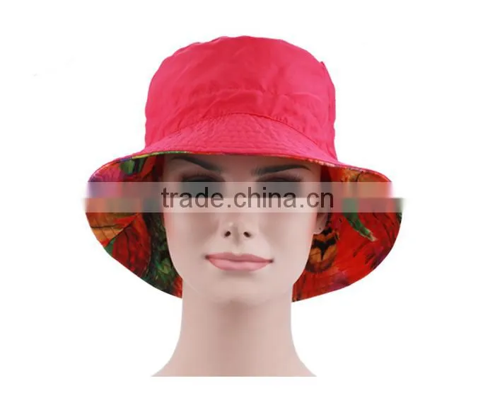 Hip hop Colorful factory denim bucket hat fashion flag blank cool bucket hat